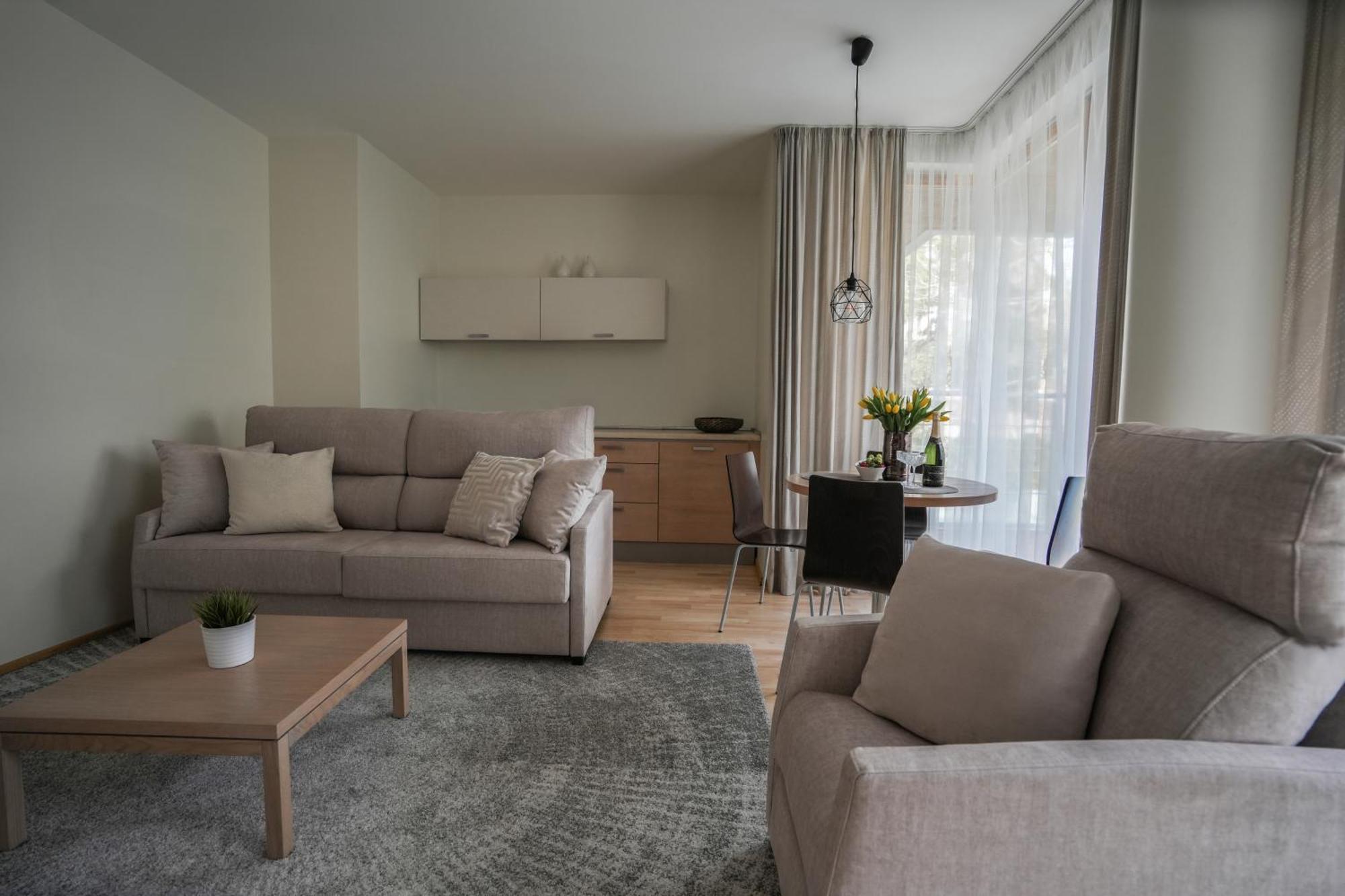Apartamentai Tylios Pusys بالانغا المظهر الخارجي الصورة